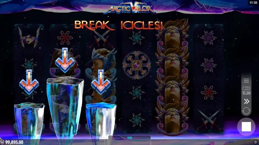Arctic Valor slot screenshot 3