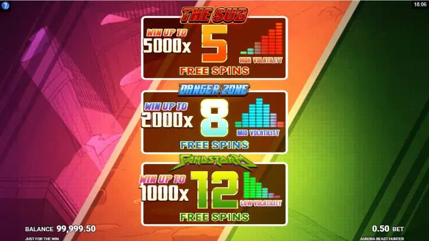 Aurora: Beast Hunter slot screenshot 3