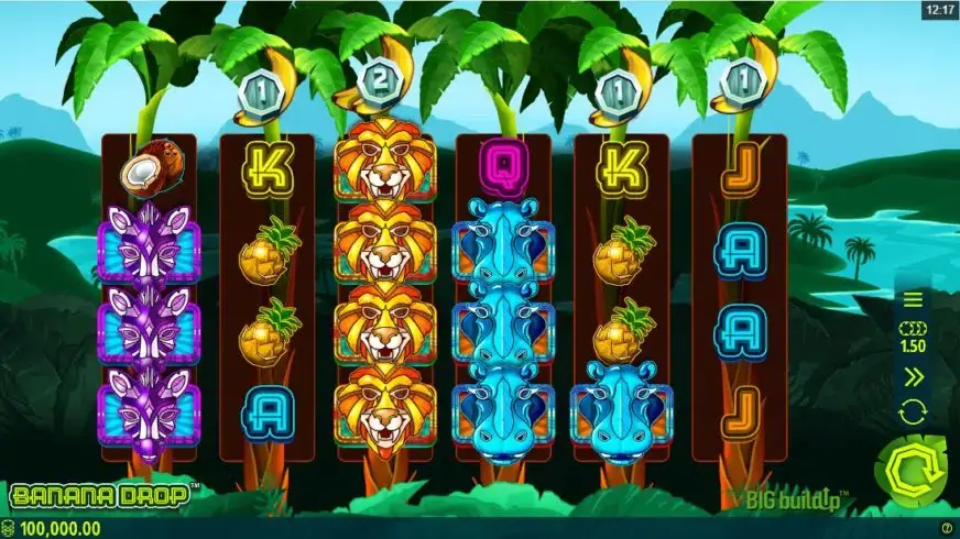 Banana Drop slot screenshot 1