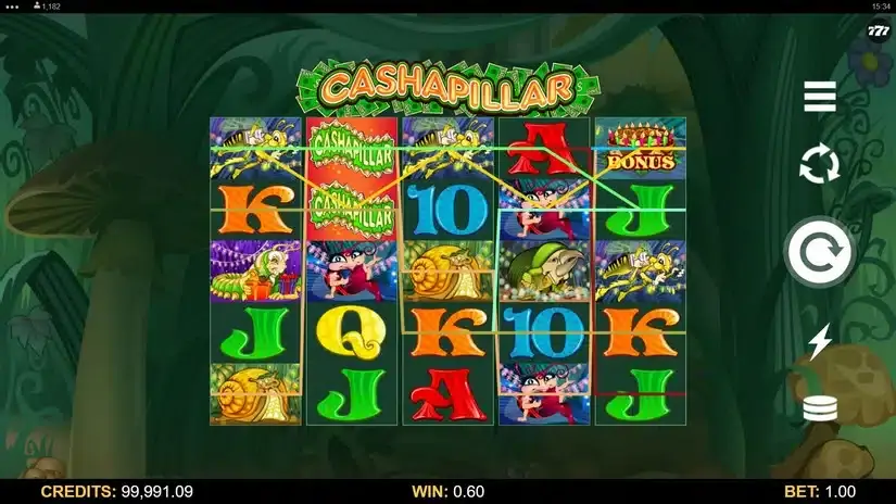 Cashapillar slot screenshot 3