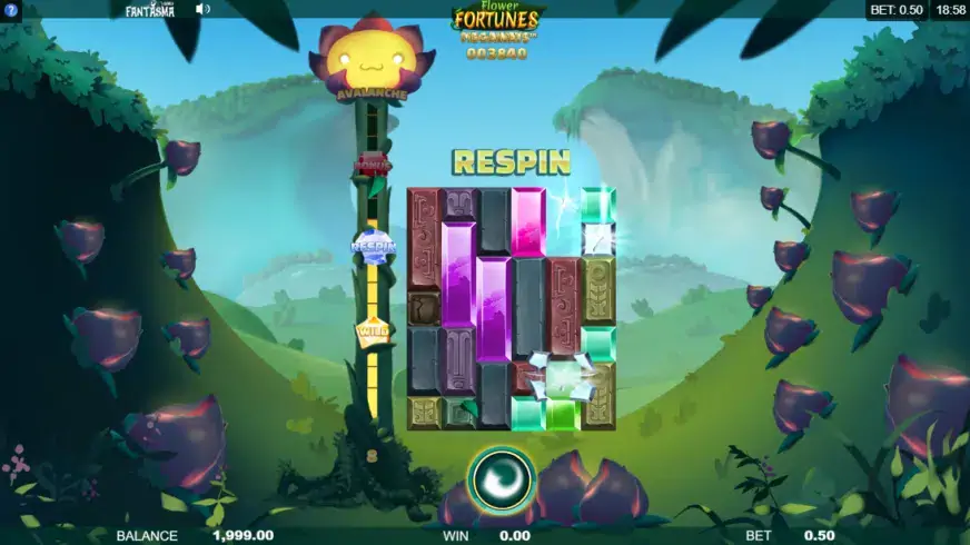 Flower Fortunes Megaways slot screenshot 4