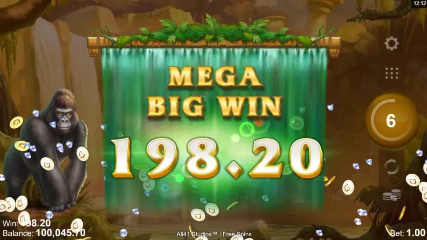 Forgotten Island Megaways slot screenshot 4