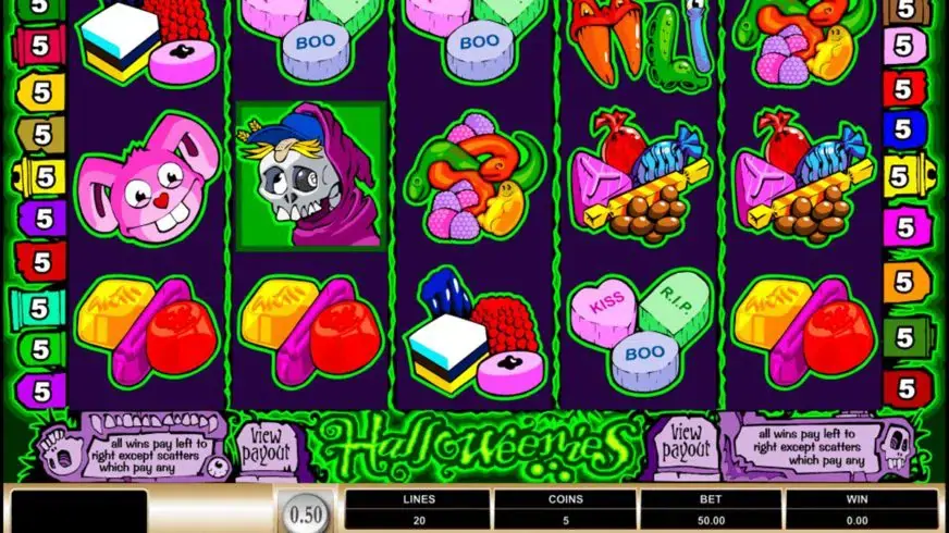 Halloweenies slot screenshot 3