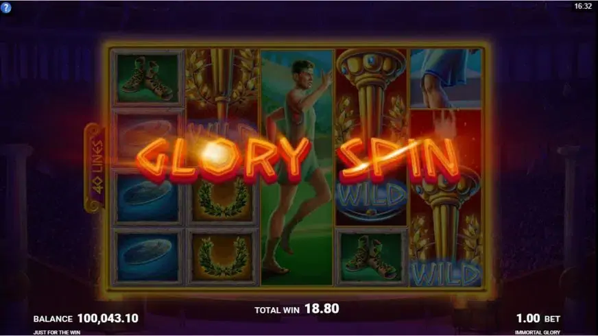 Immortal Glory slot screenshot 4