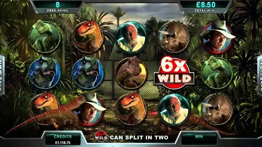 Jurassic Park slot screenshot 3