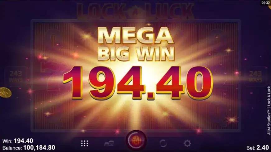 Lock A Luck slot screenshot 3