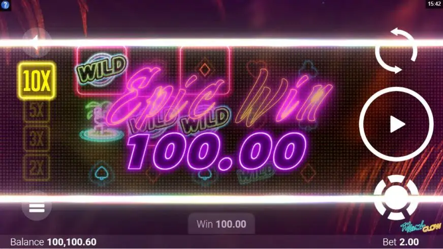 Miami Glow slot screenshot 3