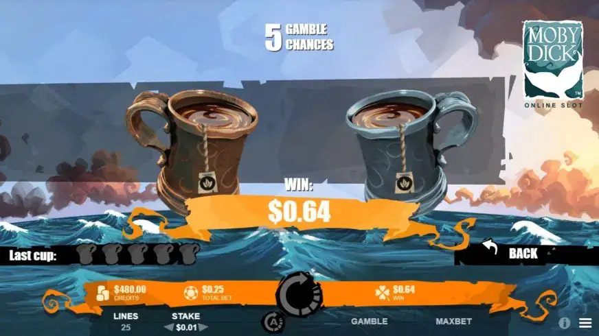 Moby Dick slot screenshot 2