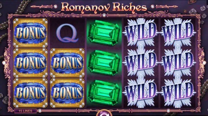 Romanov Riches slot screenshot 1