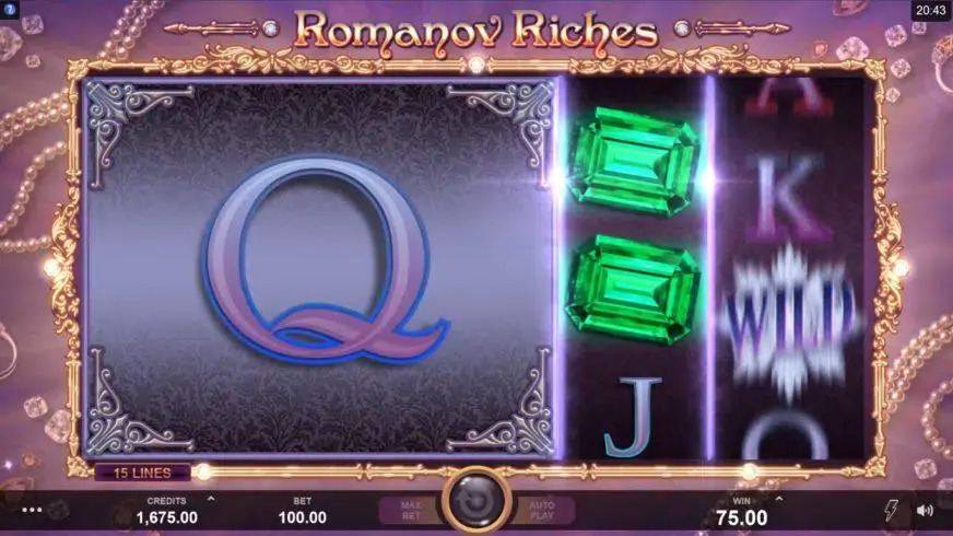 Romanov Riches slot screenshot 2