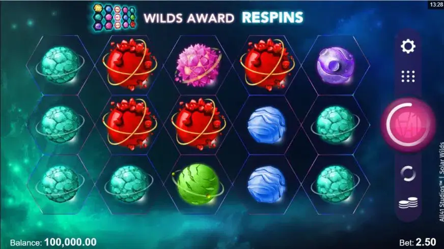 Solar Wilds slot screenshot 1