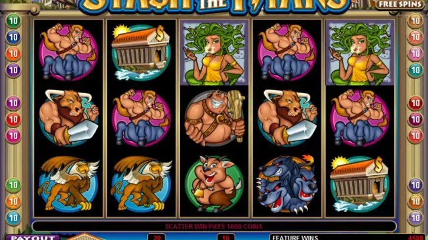 Stash of the Titans slot screenshot 4