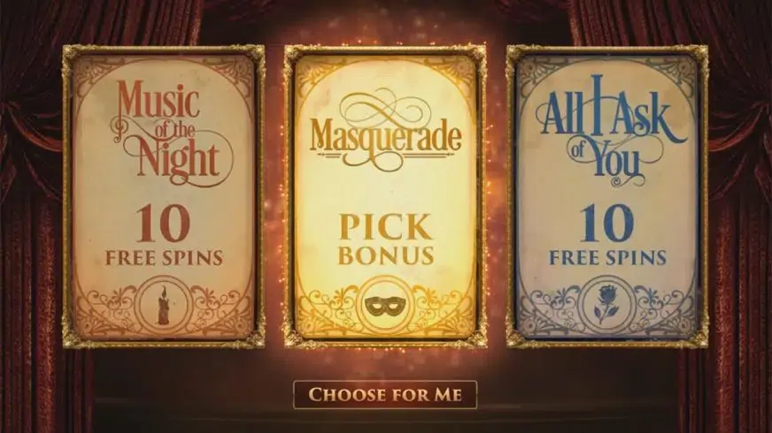 The Phantom of the Opera slot screenshot 2