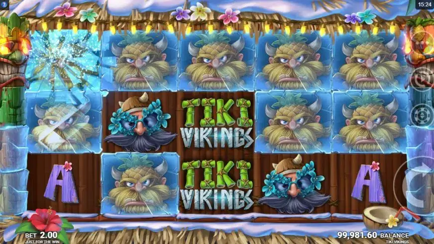 Tiki Vikings slot screenshot 3
