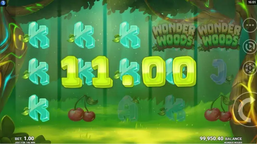 Wonder Woods slot screenshot 4