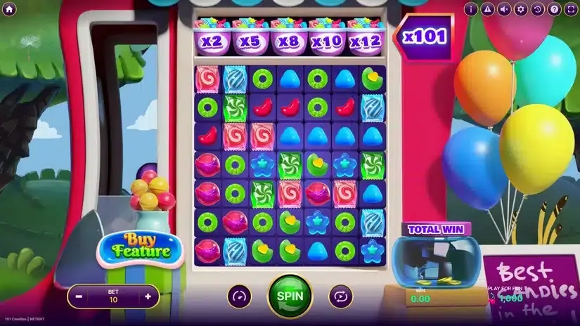 101 Candies slot screenshot