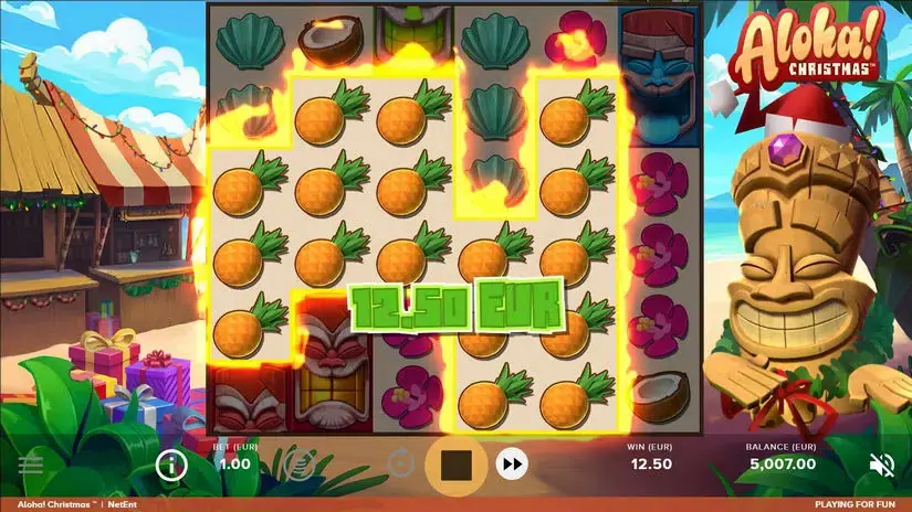 Aloha! Christmas slot screenshot 3