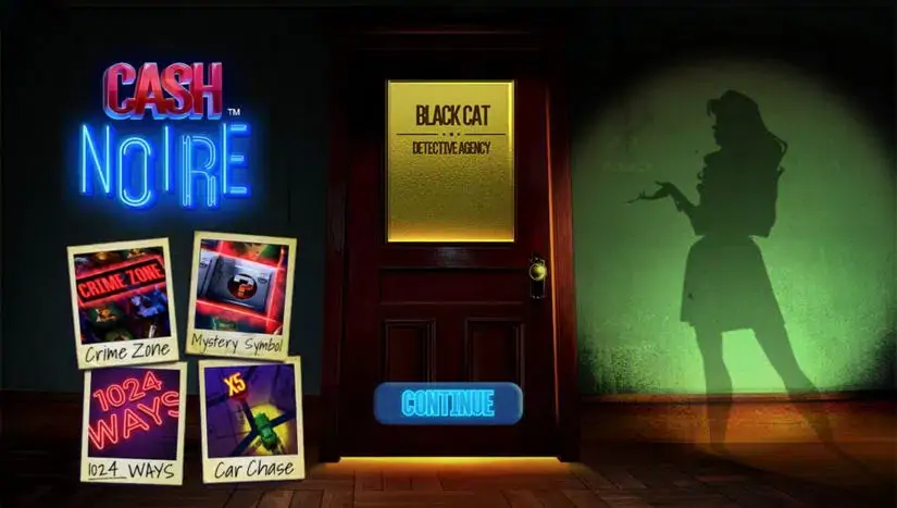 Cash Noire slot screenshot 2