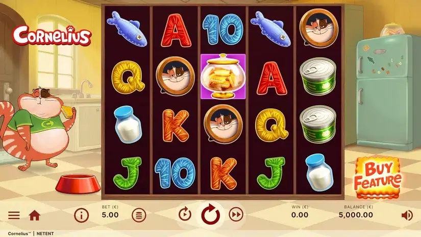Cornelius slot screenshot 