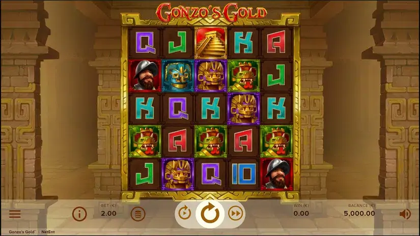 Gonzo’s Gold slot screenshot