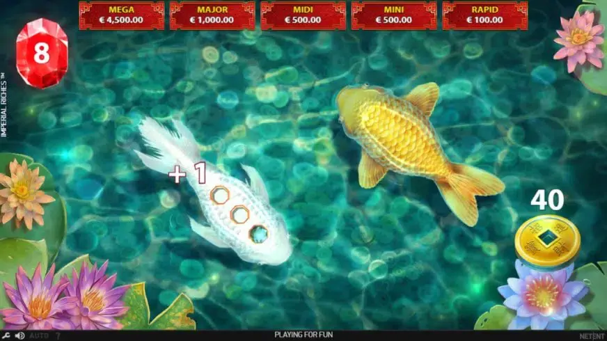 Imperial Riches slot screenshot 