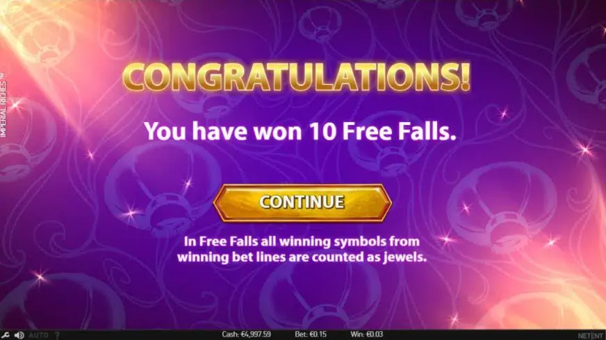 Imperial Riches slot screenshot 3