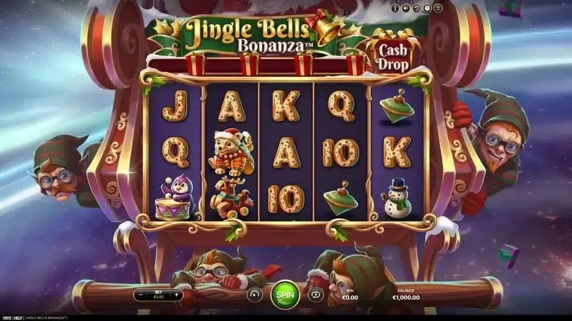 Jingle Bells Bonanza slot screenshot 