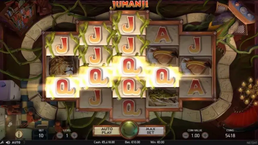 Jumanji™ slot screenshot 4