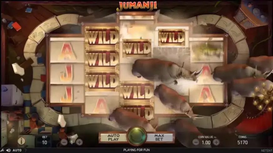 Jumanji™ slot screenshot 5