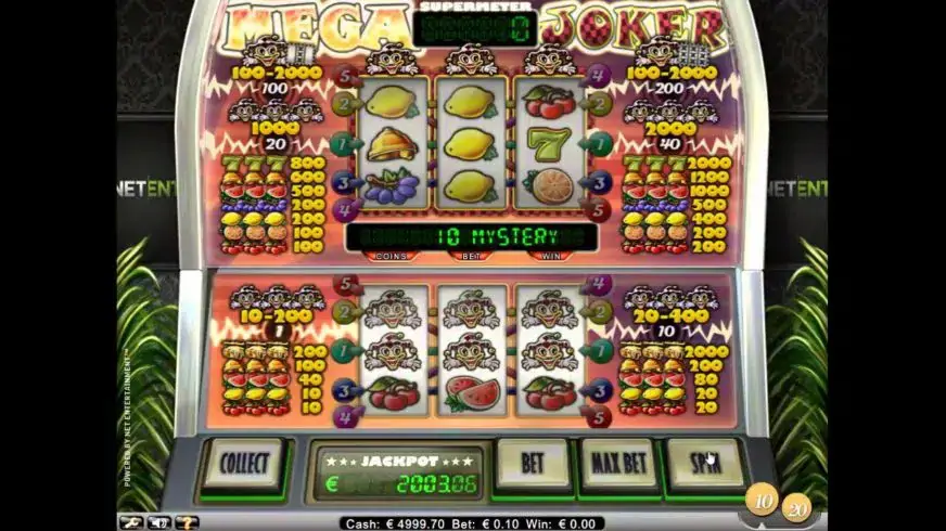 Mega Joker slot screenshot 3