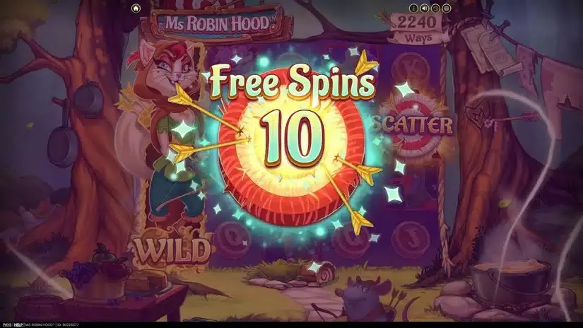 Ms Robin Hood slot screenshot 3
