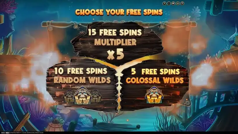 Pirates Party slot screenshot 5