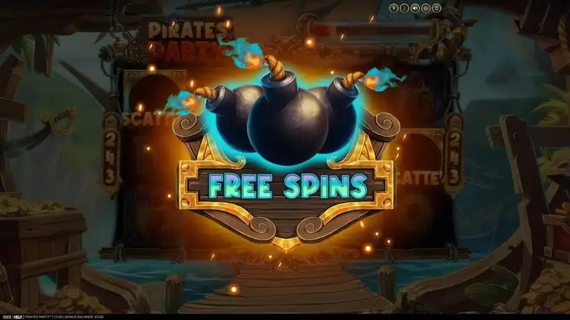 Pirates Party slot screenshot 4