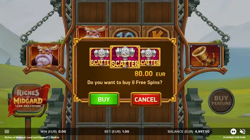 Riches of Midgard: Land and Expand slot screenshot 2