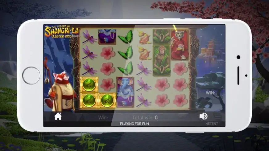 The Legend of Shangri-La slot screenshot 3