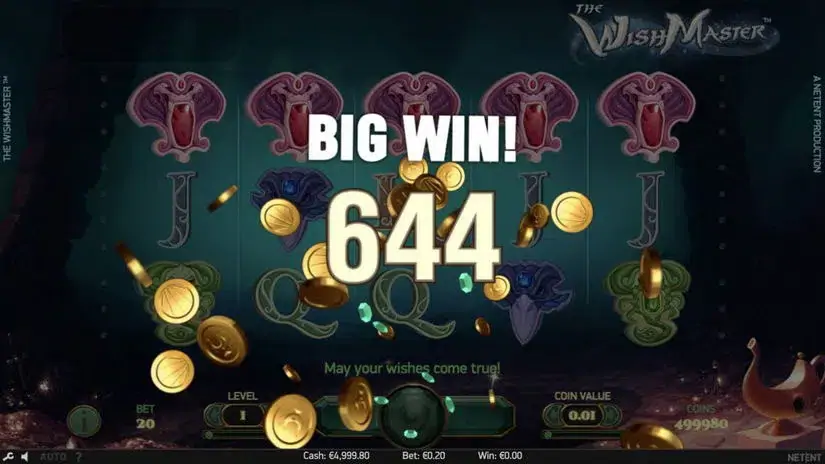 The Wish Master slot screenshot 2