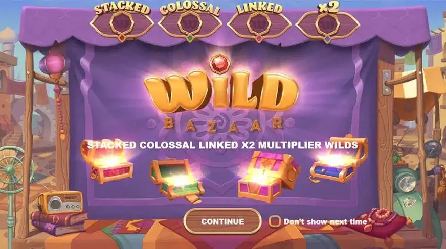 Wild Bazaar slot screenshot 3