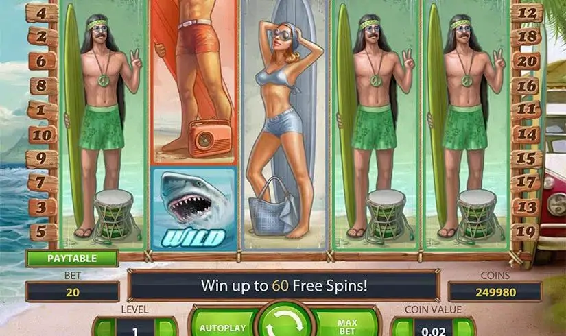 Wild Water slot screenshot 2