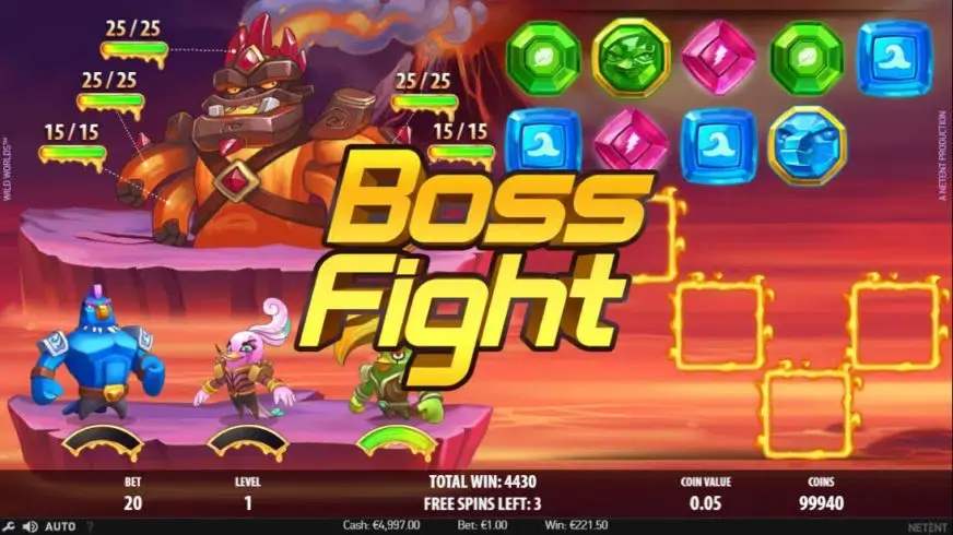 Wild Worlds slot screenshot 6