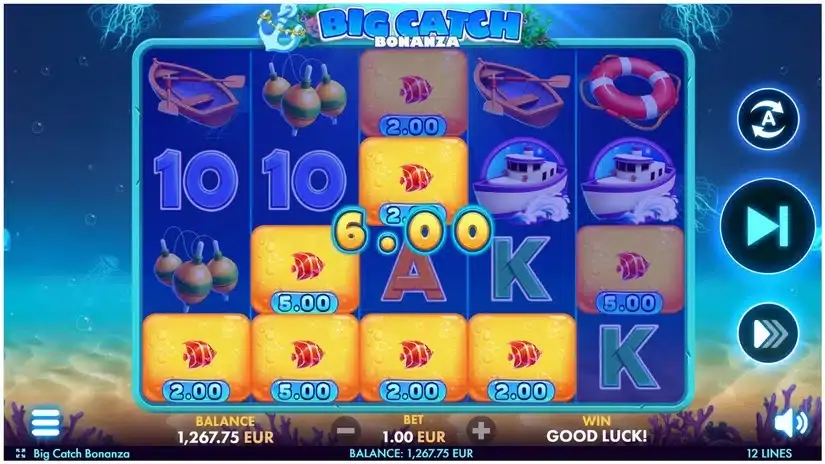 Big Catch Bonanza slot screenshot 2