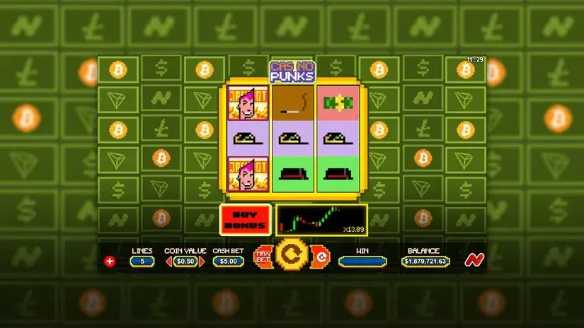 Casino Punks slot screenshot 