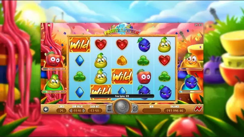 Fruit Twister slot screenshot 2