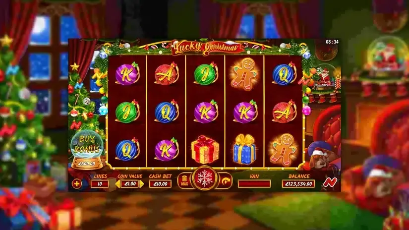 Lucky Christmas slot screenshot 1