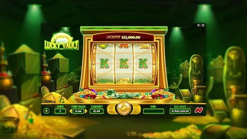 Lucky Vault slot screenshot 