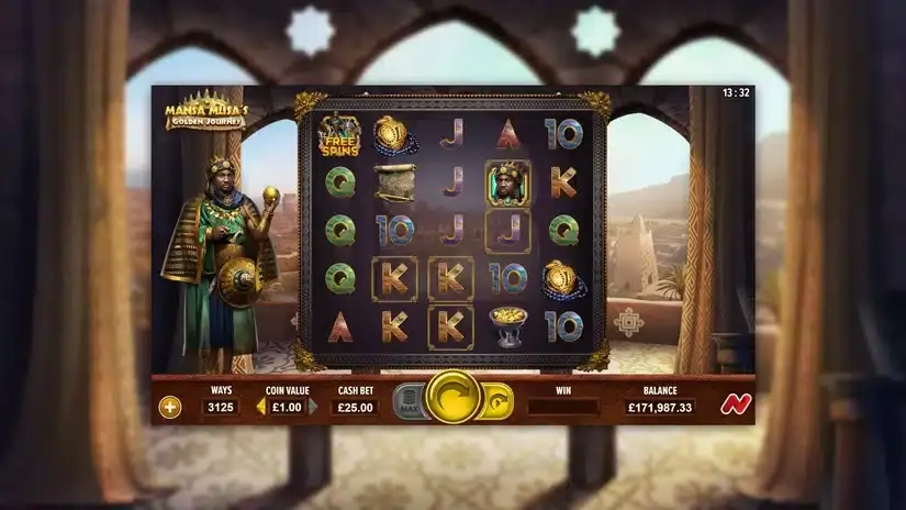 Mansa Musa’s Golden Journey slot screenshot 1