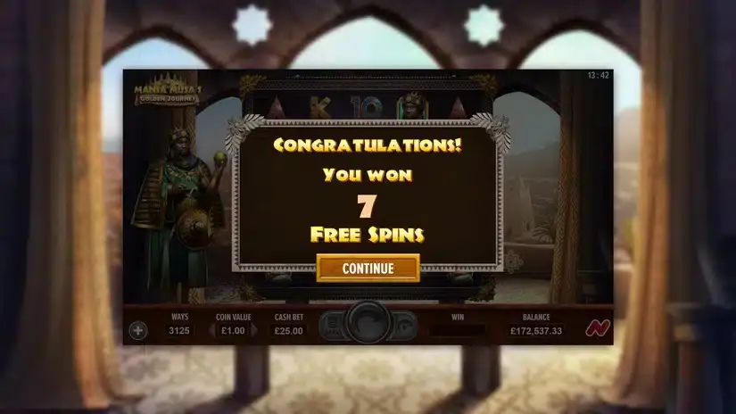 Mansa Musa’s Golden Journey slot screenshot 3