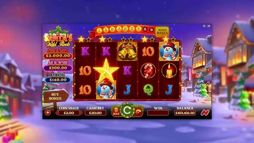 Santa’s Wild Reels slot screenshot 