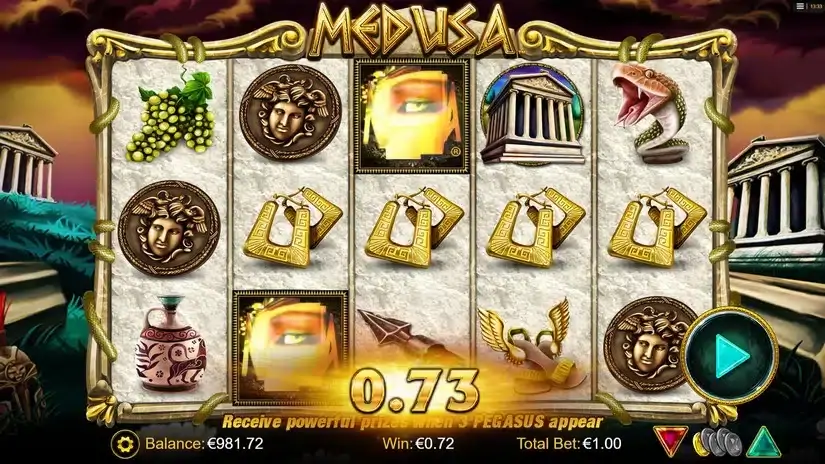 Medusa slot screenshot 2