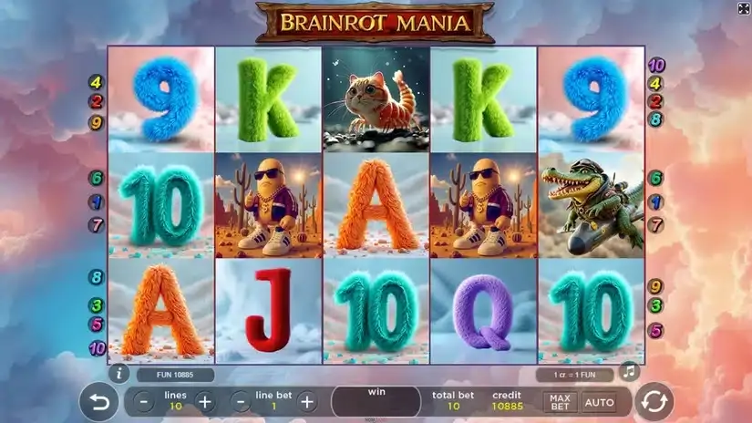 Brainrot Mania slot screenshot 1