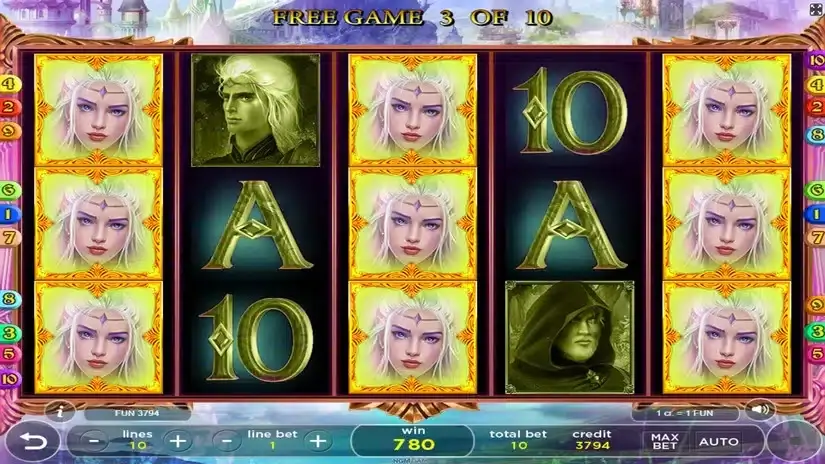 Elves Kingdom slot screenshot 5